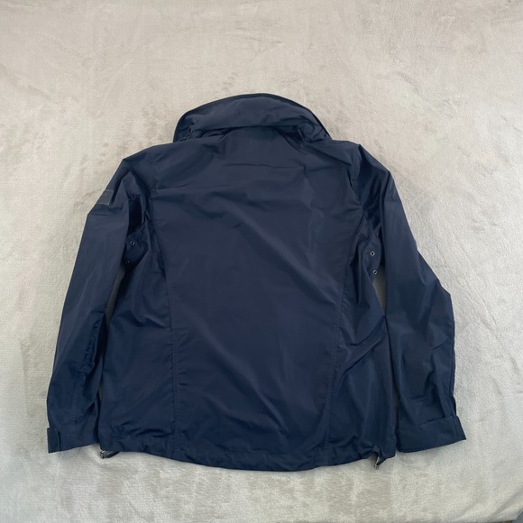 Burberry London Hedley Hooded Zip-Up JacketMen 52 Navy Packable Hood $590 - Picture 10 of 15